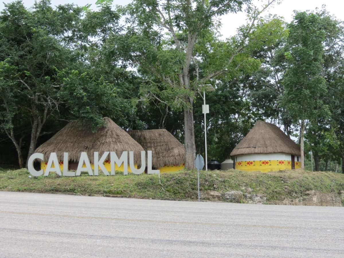 Cabanas Calakmul Conhuas Buitenkant foto