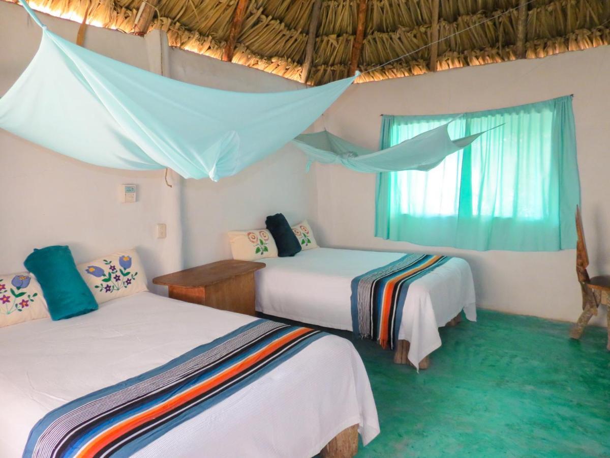 Cabanas Calakmul Conhuas Buitenkant foto
